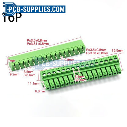 Straight Pin Header + Socket Connector Terminal 2-24P Available
