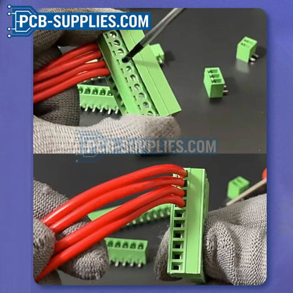 Angled Pin Header + Socket Connector Terminal 2-24P Available