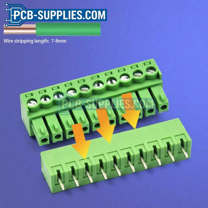 Angled Pin Header + Socket Connector Terminal 2-24P Available