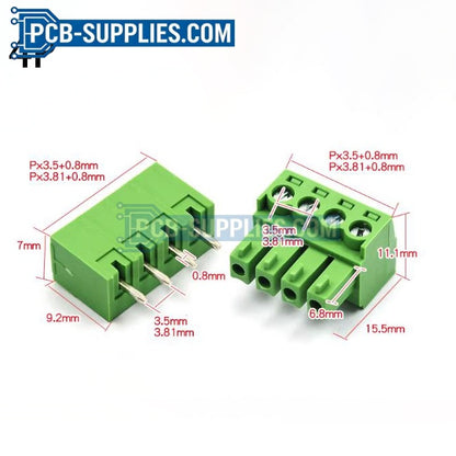 Straight Pin Header + Socket Connector Terminal 2-24P Available