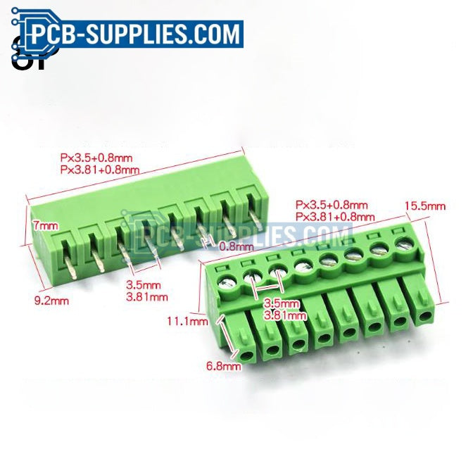 Straight Pin Header + Socket Connector Terminal 2-24P Available