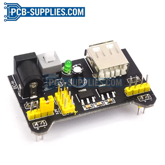MB-102 Breadboard Power Supply Module, Dual 5V/3.3V Output