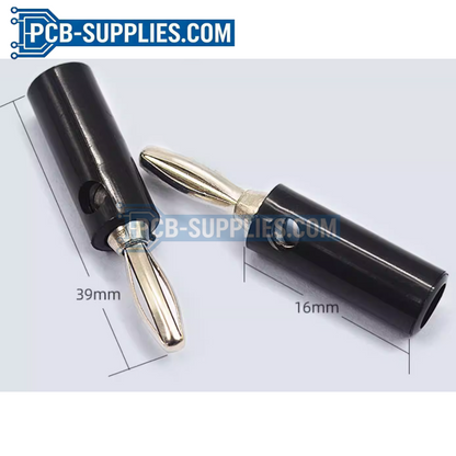 4mm Nickel-Plated Banana Plug - Welded Type Test Plug